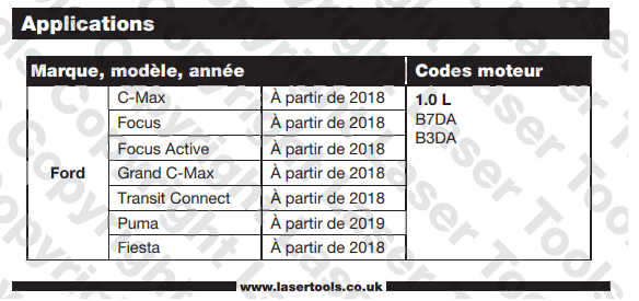 Manuel de Kit Calage  Laser 8076