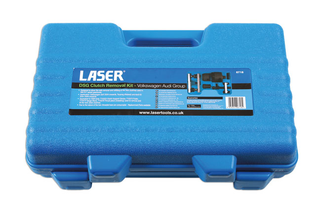 Kit Laser 6718 pour montage et démontage des embrayages DSG sur boîtes 7 vitesses Audi et VW