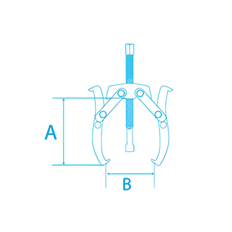 A MAX : 100 MM , B MAX : 85 MM ACEM